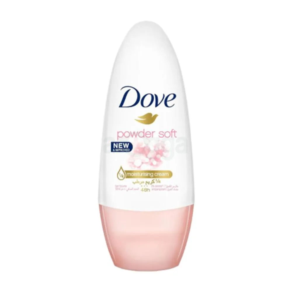 Dove Powder Soft 48H Moisturising Cream Anti-Perspirant Roll-On